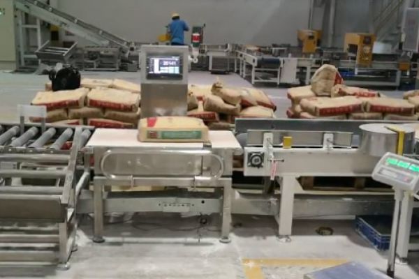 检测涂料重量不达标自动剔除客户使用现场